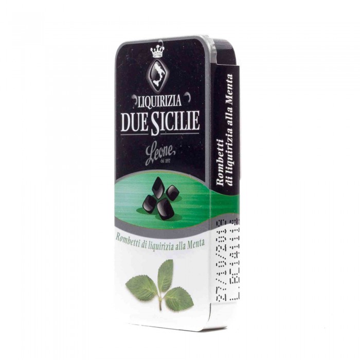 LIQUIRIZIA MENTA 10g - DUE SICILIE LEONE