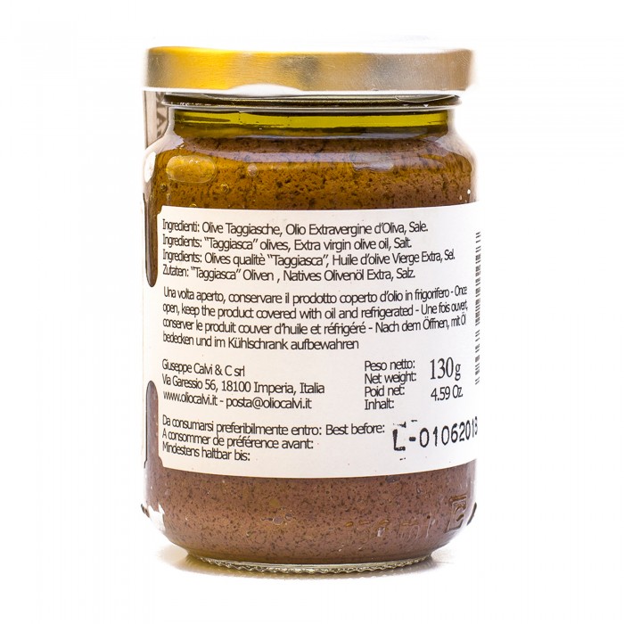 PATÉ D'OLIVE TAGGIASCA - OLIO CALVI