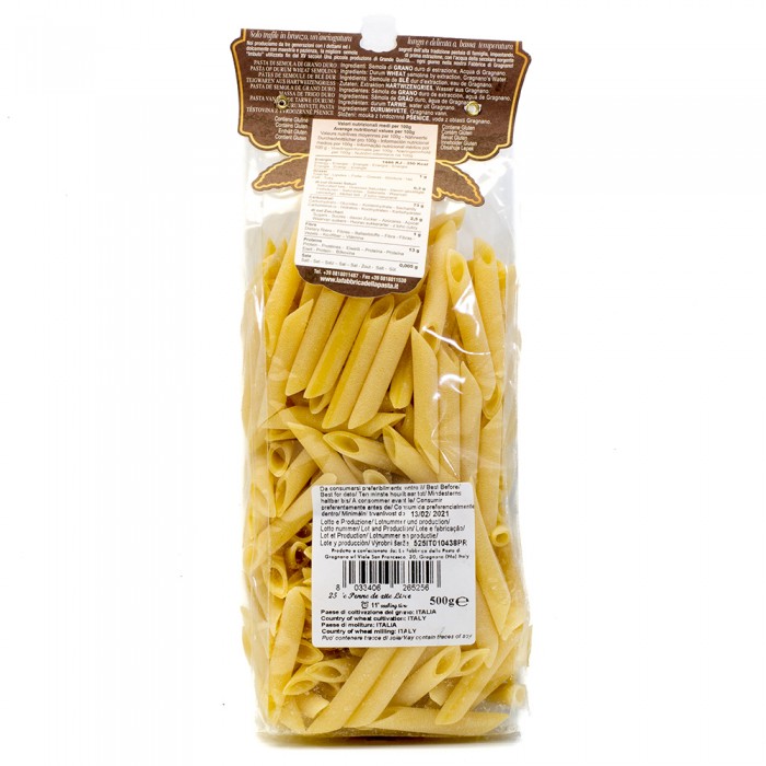 PENNE ZITI DI GRAGNANO IGP - LA FABBRICA DELLA PASTA