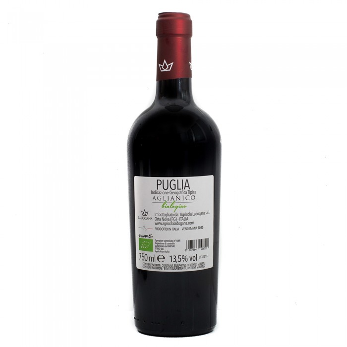 AGLIANICO BIO PUGLIA IGT - LADOGANA VINI