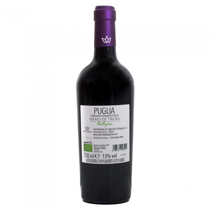 NERO DI TROIA BIO PUGLIA IGT - LADOGANA VINI