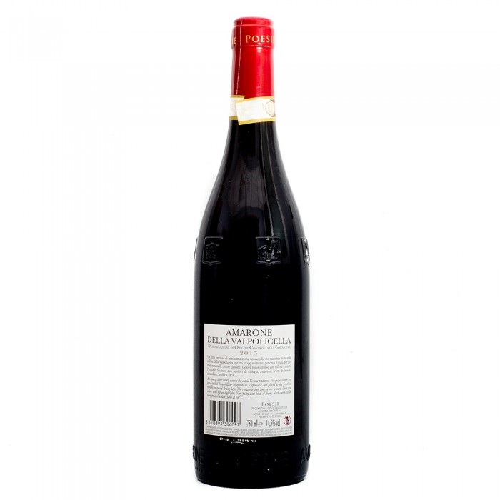 AMARONE DELLA VALPOLICELLA DOCG LE POESIE - CANTINA DI SOAVE