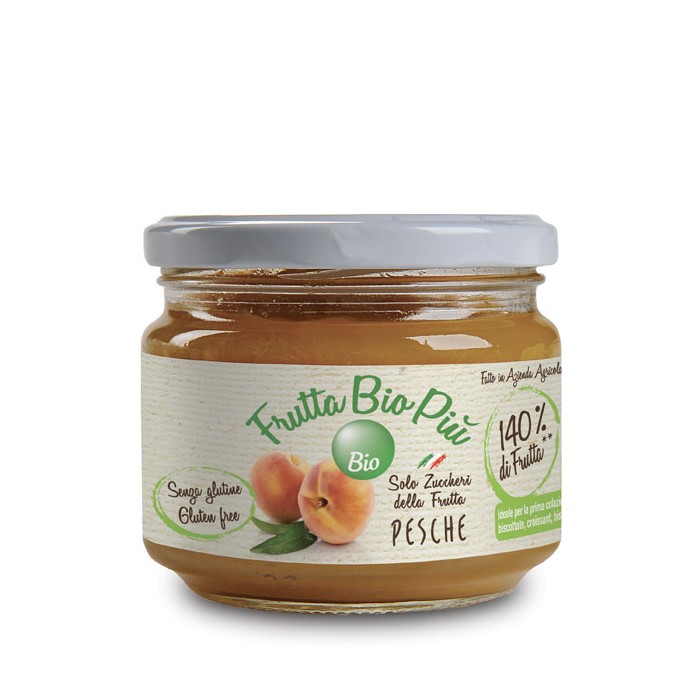 COMPOTE DE PECHE BIO 140%