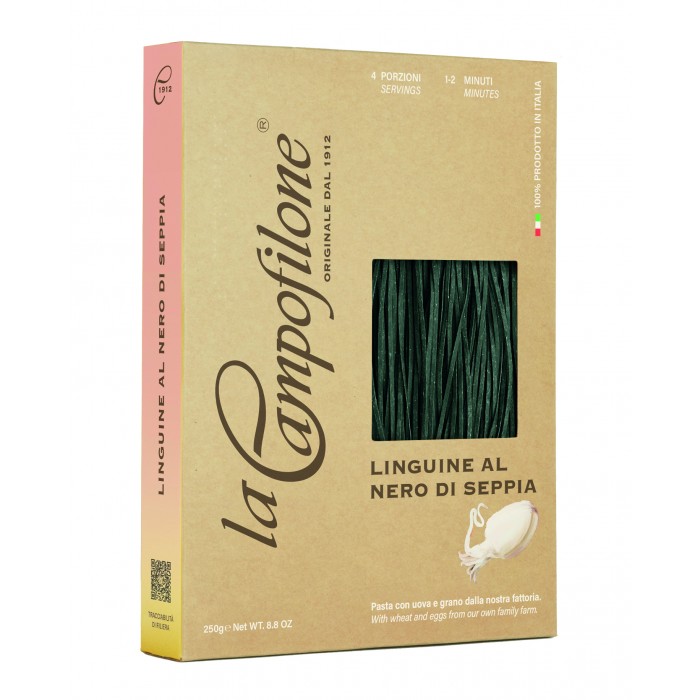 LINGUINE AL NERO DI SEPPIA - LA CAMPOFILONE