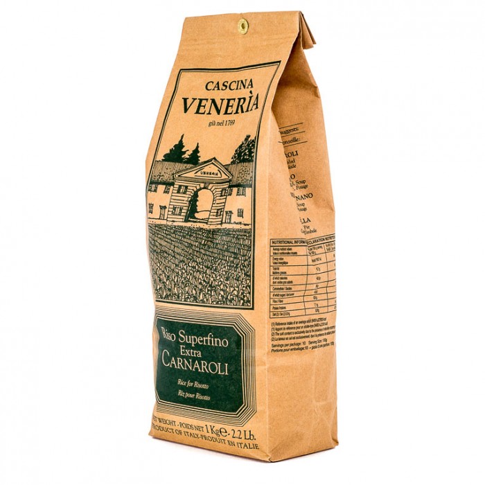 RISO SUPERFINO EXTRA CARNAROLI 1KG - AGRICOLA VENERIA