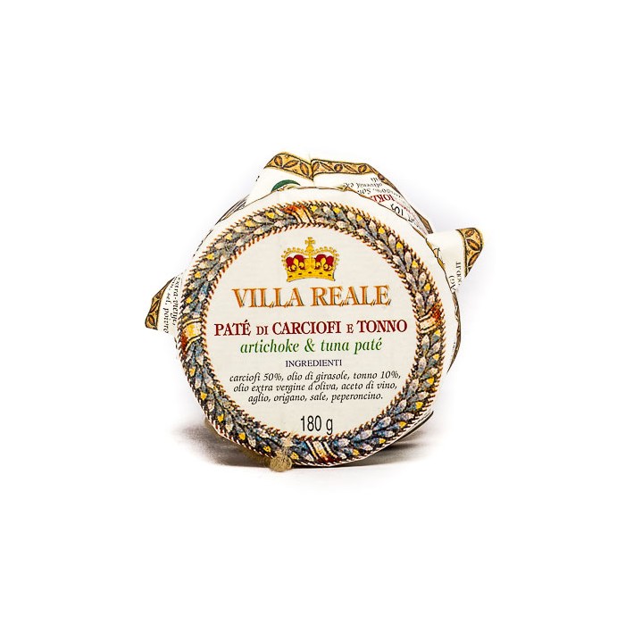 PATÉ DI CARCIOFI E TONNO 180G - CAMPO D'ORO VILLA REALE